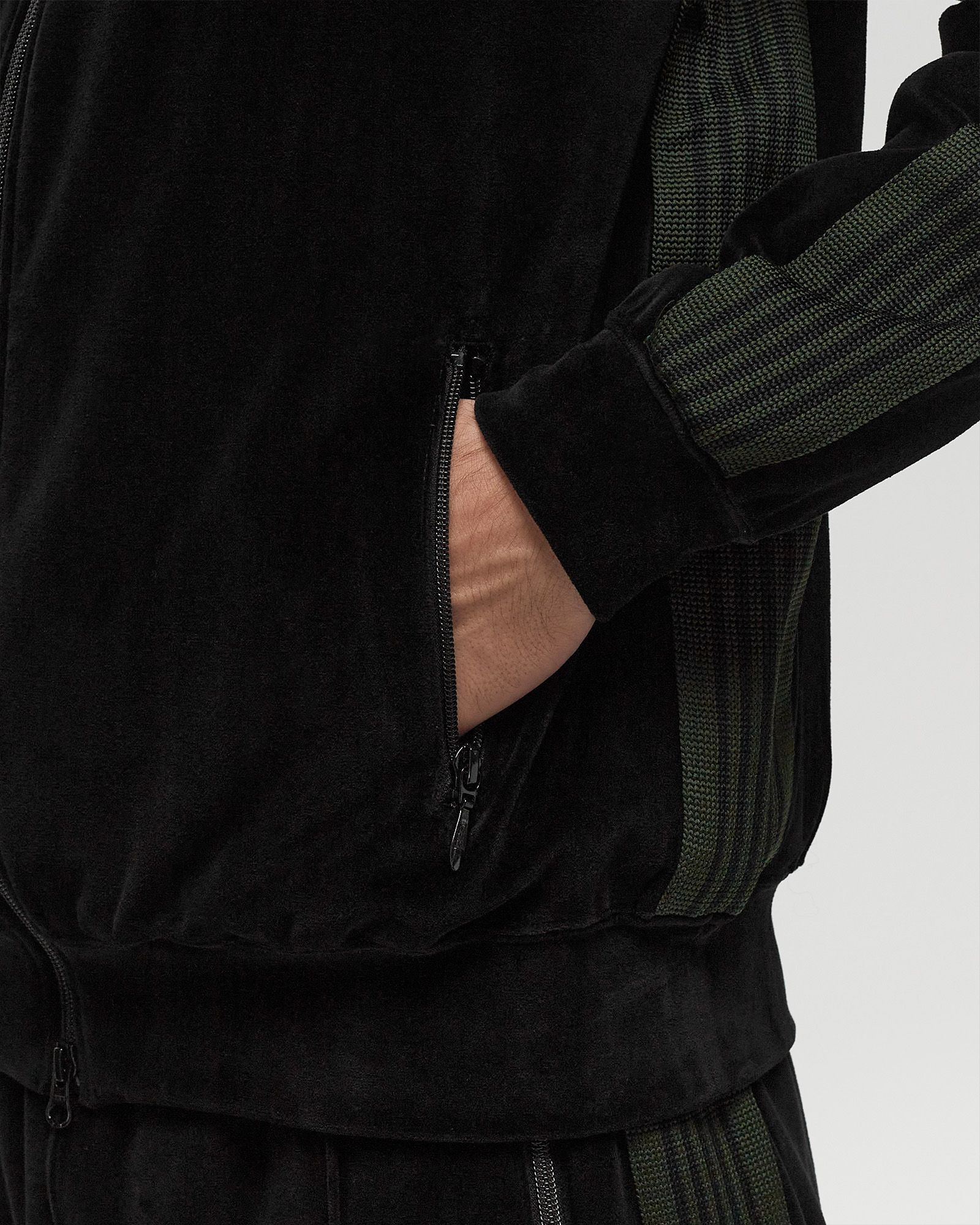 R.C. Track Jacket - C/Pe Velour