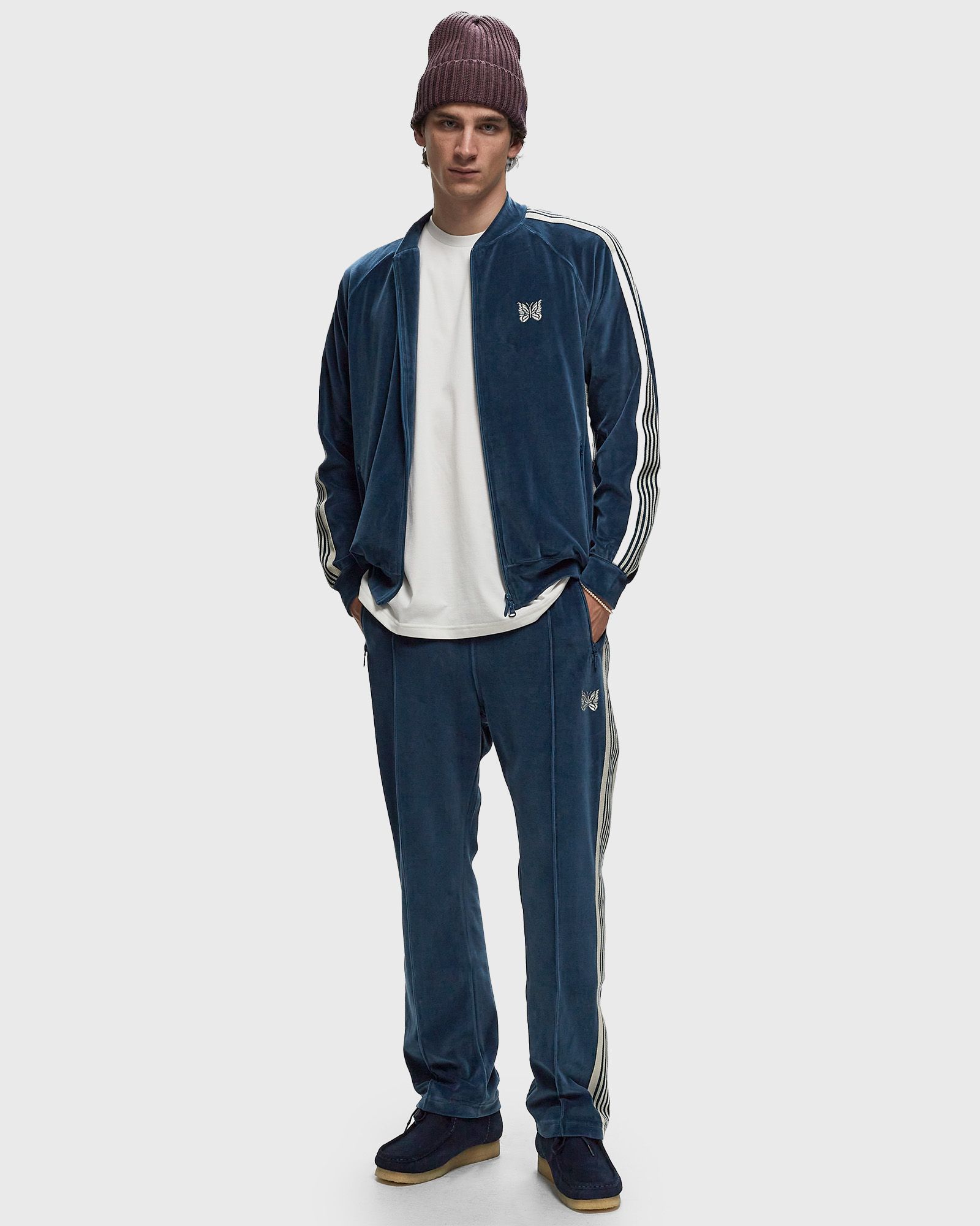 Narrow Track Pant - C/Pe Velour