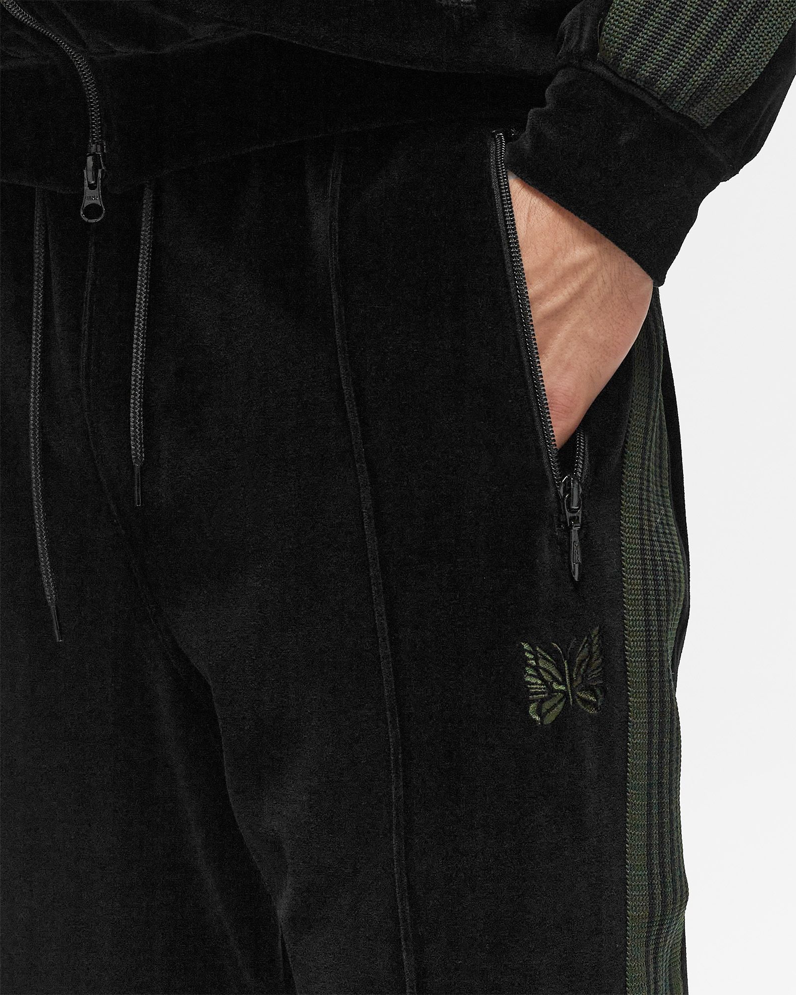 Narrow Track Pant - C/Pe Velour