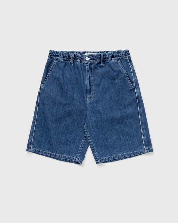 ERL DENIM JACQUARD SHORTS WOVEN Blue