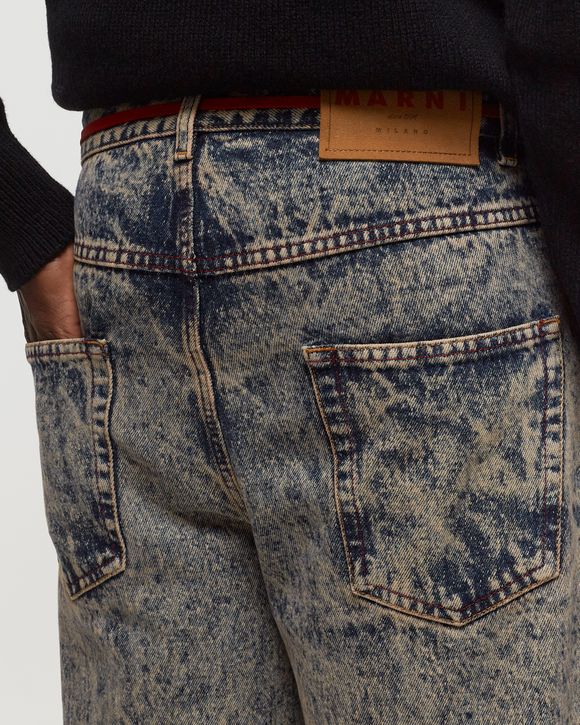 Marni TROUSERS Blue/Beige | BSTN Store