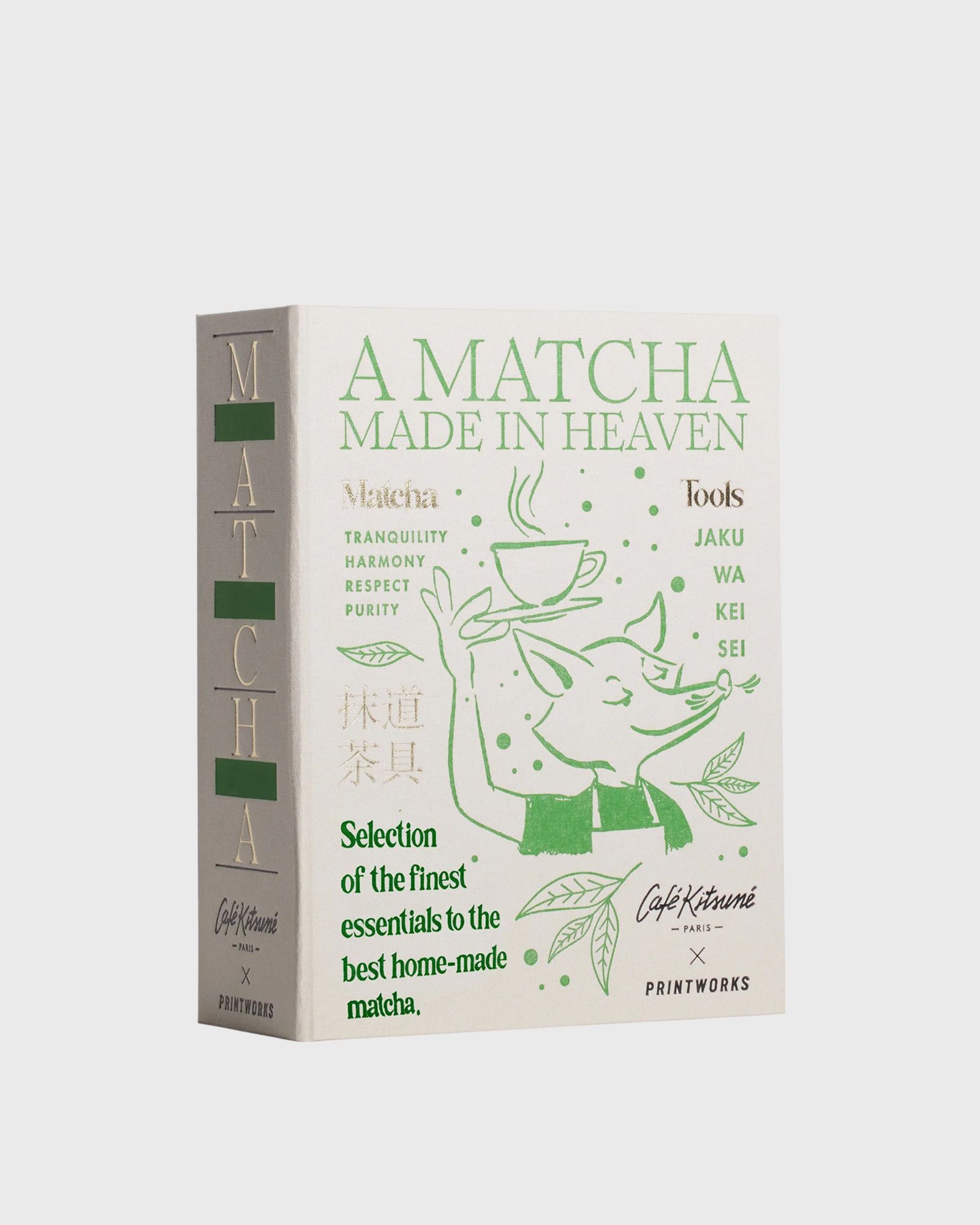 MATCHA SET CAFE KITSUNE x PRINTWORKS