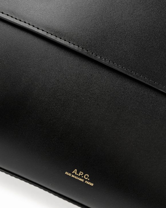 A.P.C. VIRGINIE FLAP HANDBAG Black | BSTN Store