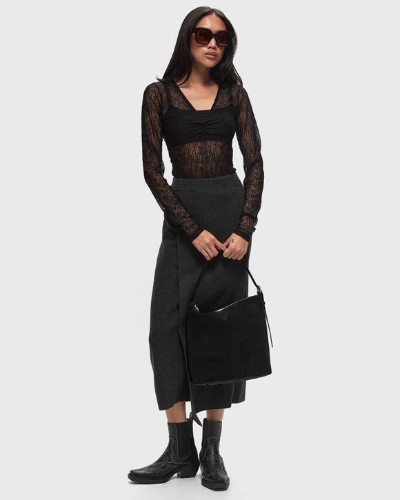 ショルダーバッグ・ポシェット A.P.C. Vera Bag In Black Leather Vera ショルダーバッグ｜バッグ｜A.P.C. | アーペーセー日本公式