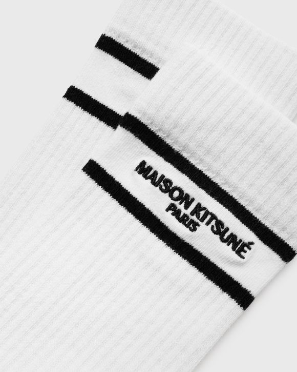 MAISON KITSUNE PARIS SPORTY SOCKS