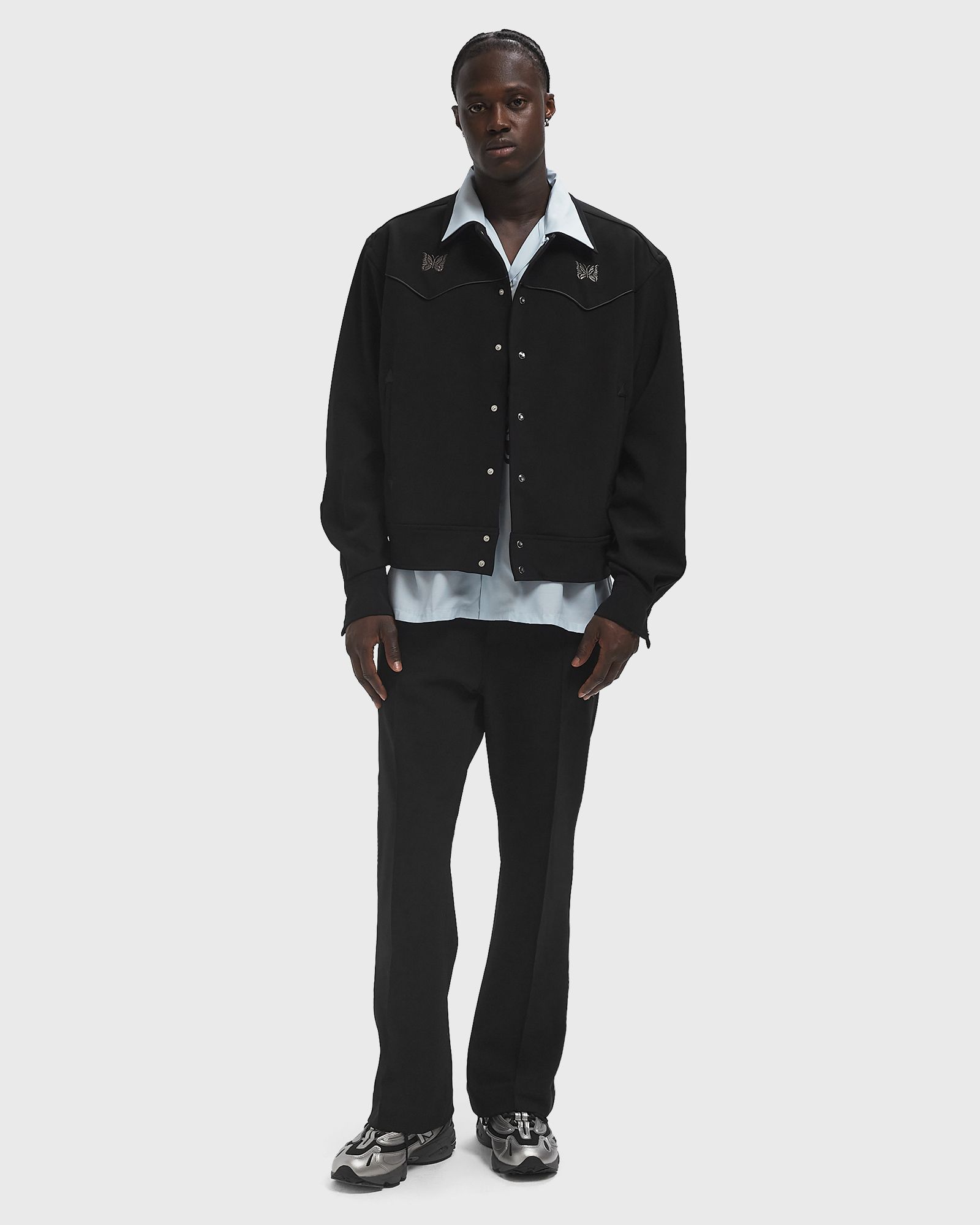 Piping Cowboy Jacket - Poly Double Cloth