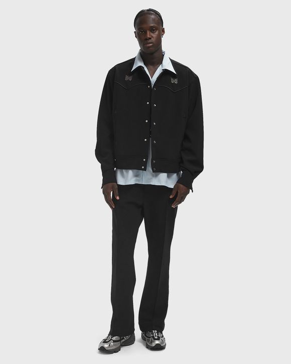 【NEEDLES】PIPING COWBOY JAC black 22AW Needles - Piping Cowboy Jacket | HBX - Globally Curated