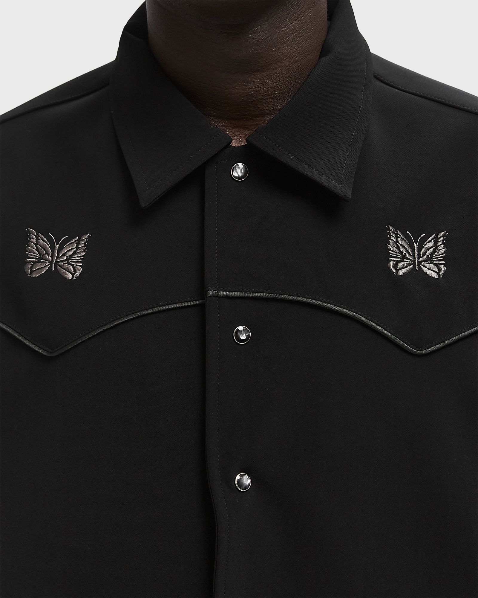 Piping Cowboy Jacket - Poly Double Cloth