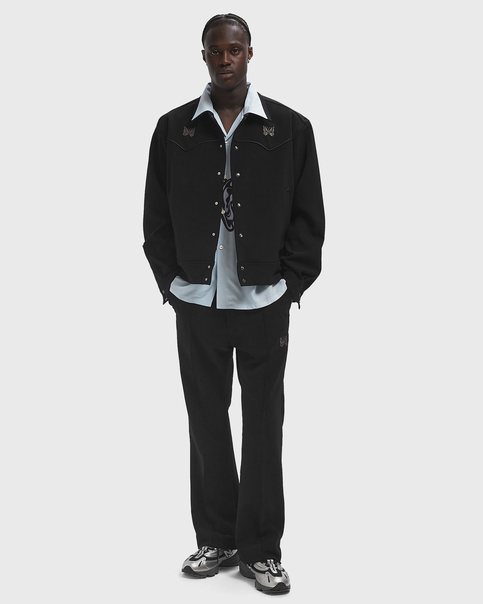 Piping Cowboy Pant - Poly Double Cloth