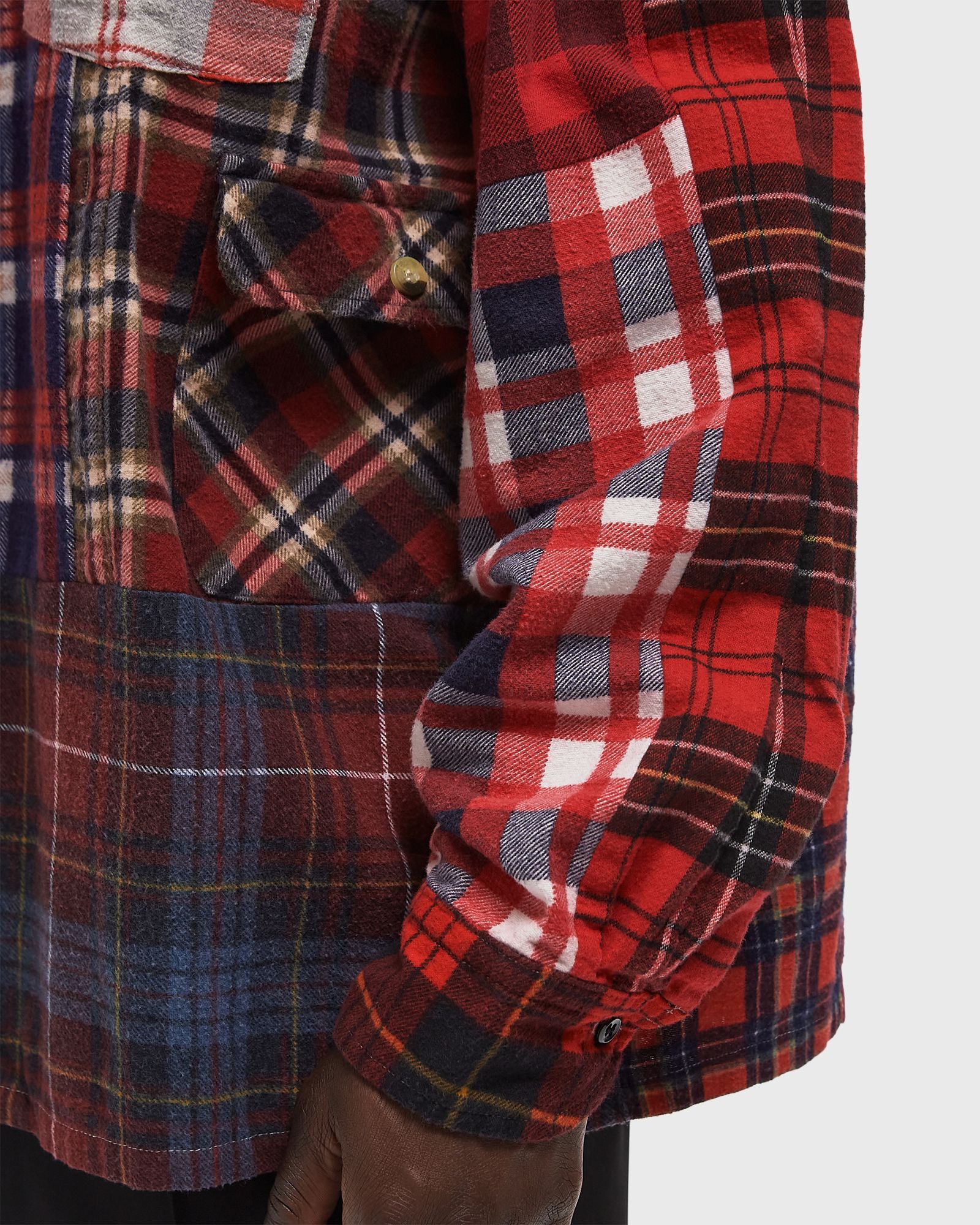 Rebuild by Flannel Shirt -> Straight Hem Shirt