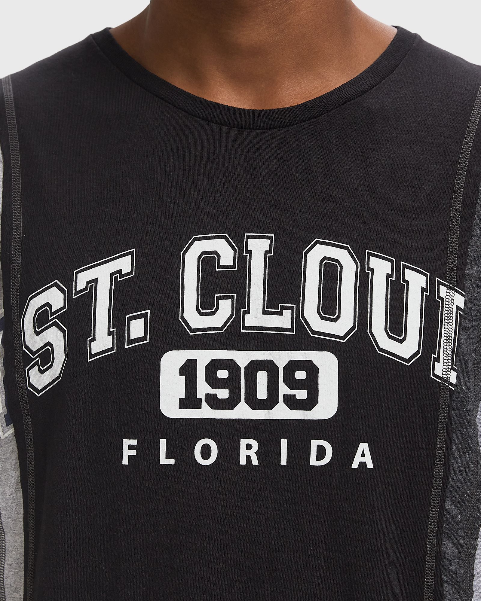 Rebuild by 7 Cut S/S Tee - College