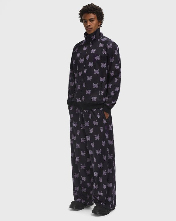 Needles x Kae Tanaka Track Jacket - Poly Jacquard Black