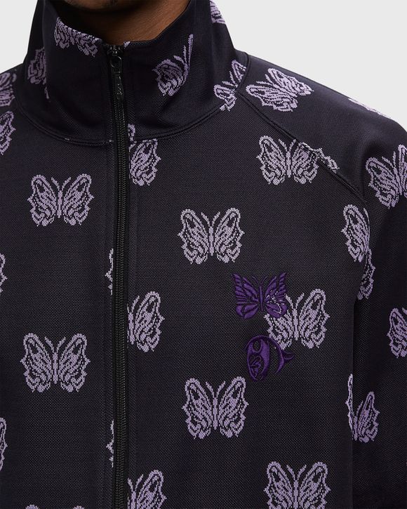 Needles x Kae Tanaka Track Jacket - Poly Jacquard Black