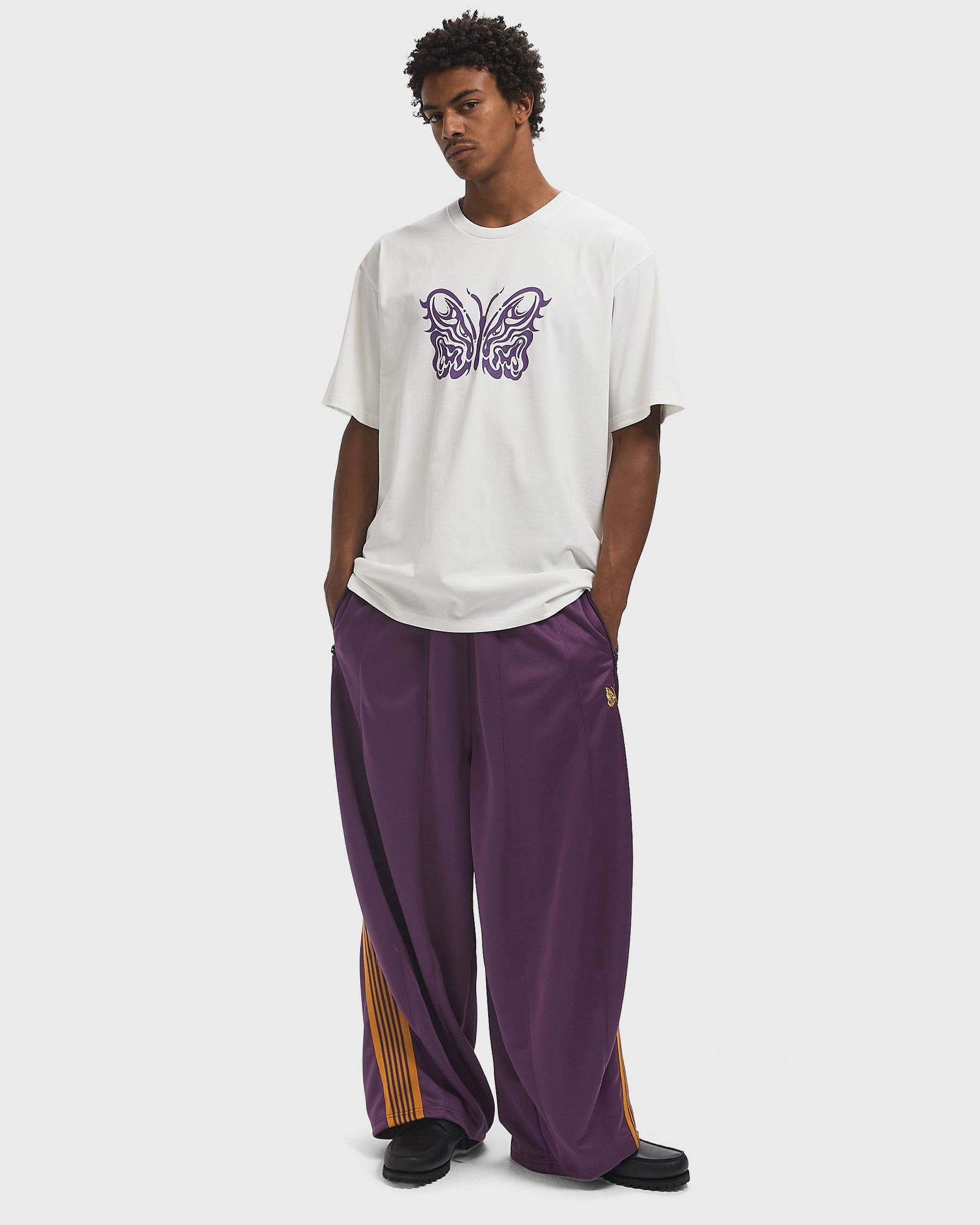 x Kae Tanaka  S/S Crew Neck Tee - Poly Jersey / KT Papillon