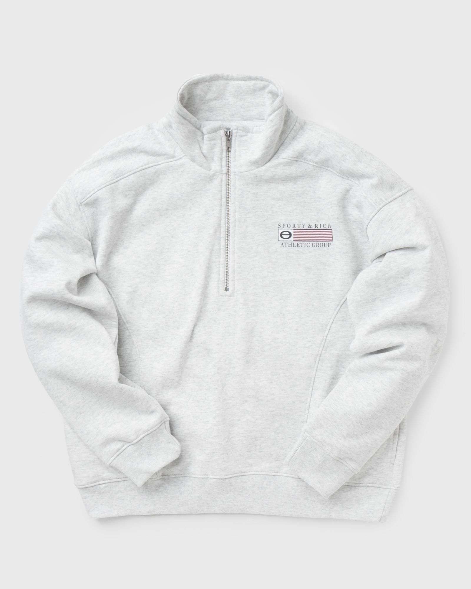 Athletic Group Flag Quarter Zip Sweatshirt