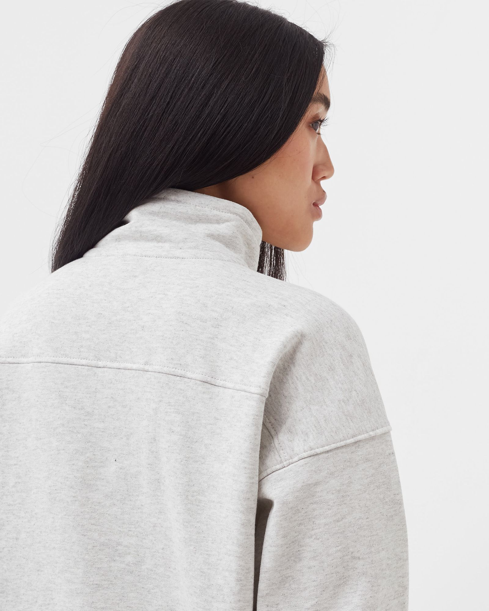 Athletic Group Flag Quarter Zip Sweatshirt