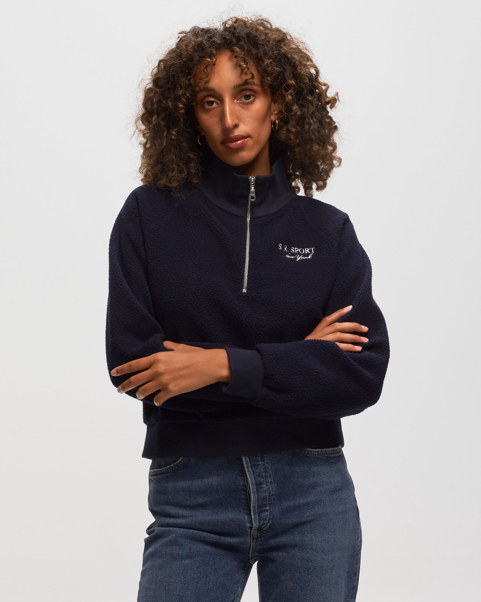 WMNS Sherpa Fleece Quarter Zip