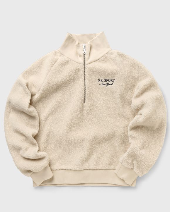 Beige cheap fleece pullover