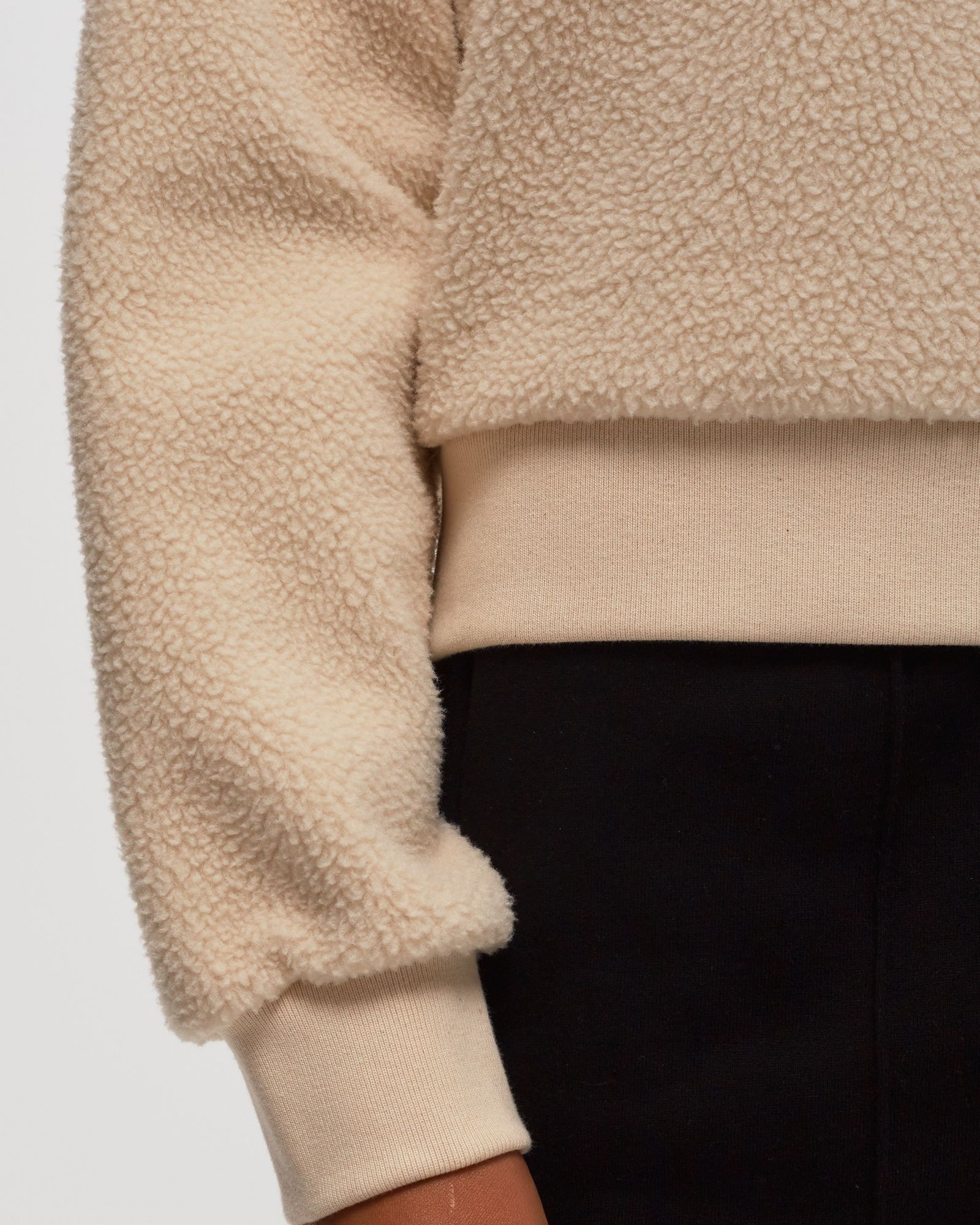 WMNS Sherpa Fleece Quarter Zip