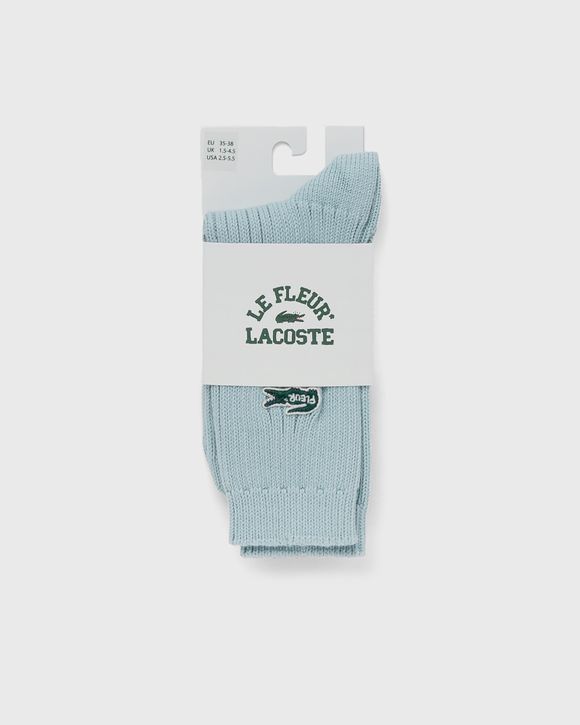 Lacoste X LE FLEUR SOCKEN Blue | BSTN Store