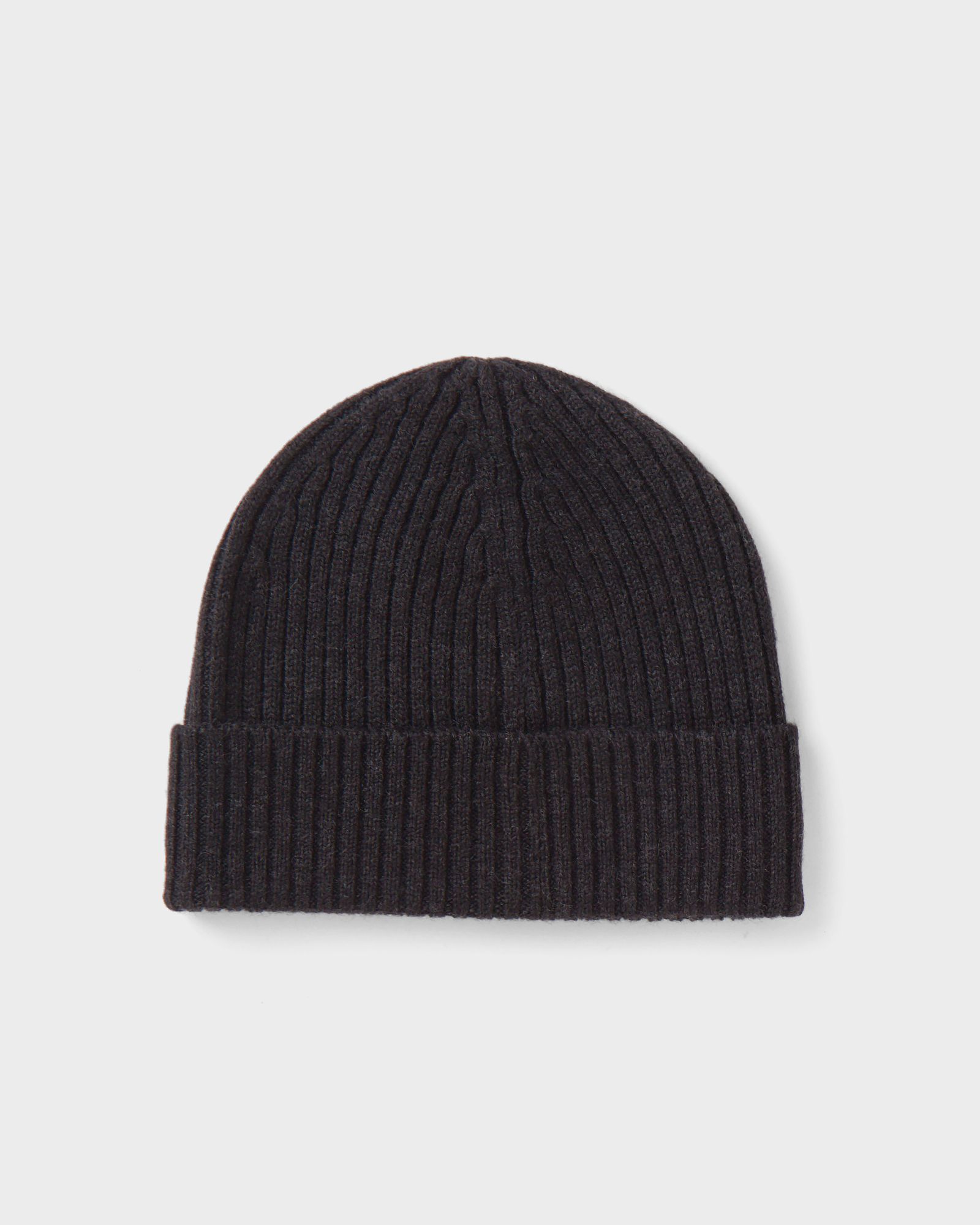 Ribbed Wool Beanie