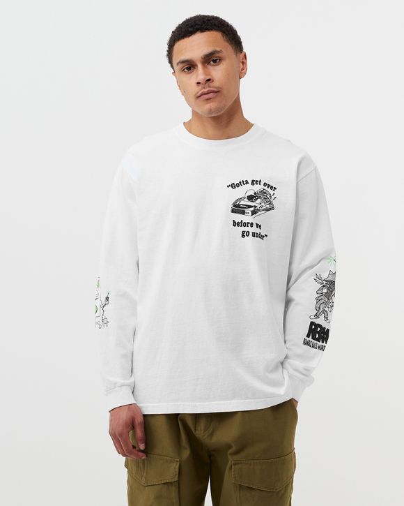 【REAL BAD MAN】SPACE BASS TEE [WHITE] Space Bass S/S Tee - White – Feature
