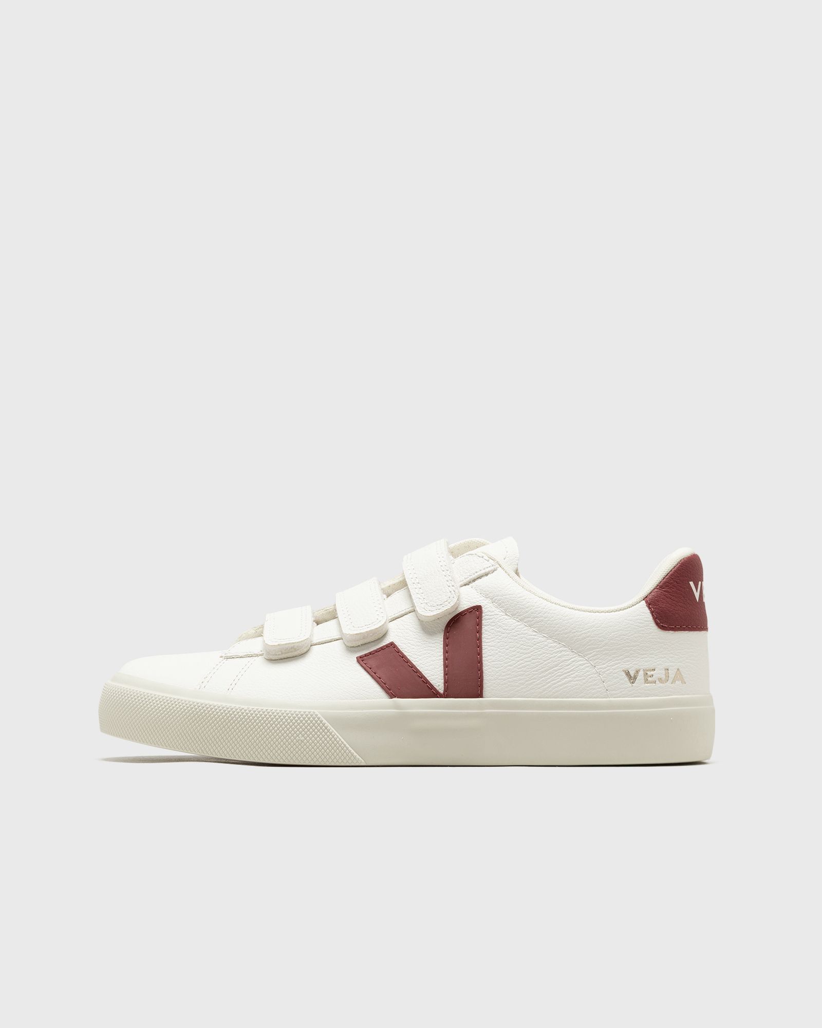 Veja - recife logo cf lthr women lowtop red|white in größe:37