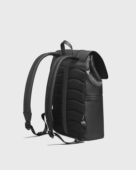 Gaston Luga Solid Black Backpack One Size - 59% off