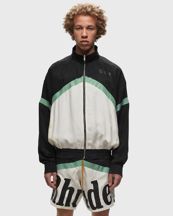 Rhude - KNITTED TRACK JACKET  HBX - Globally Curated Fashion and