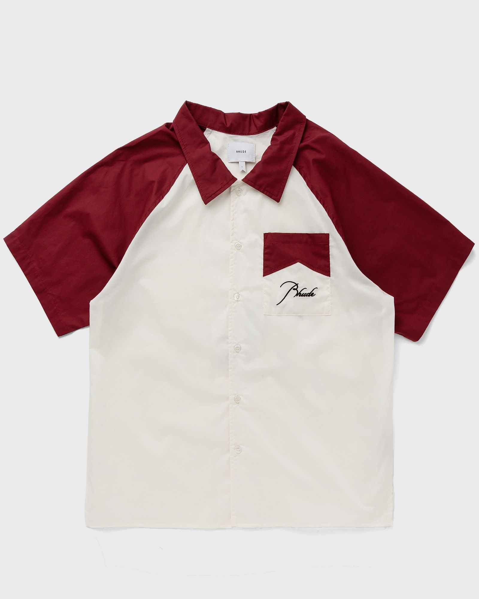 RAGLAN POPLIN BUTTON UP