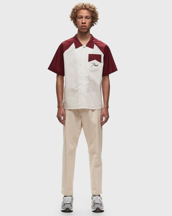RAGLAN POPLIN BUTTON UP
