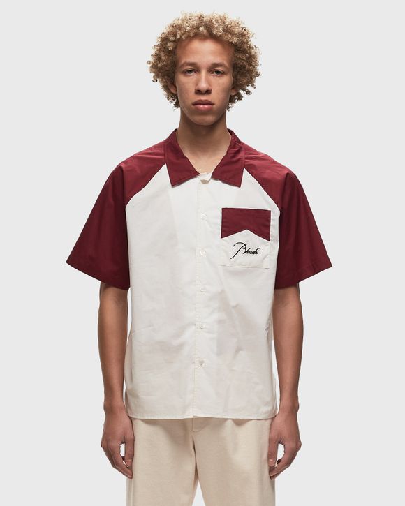 RAGLAN POPLIN BUTTON UP