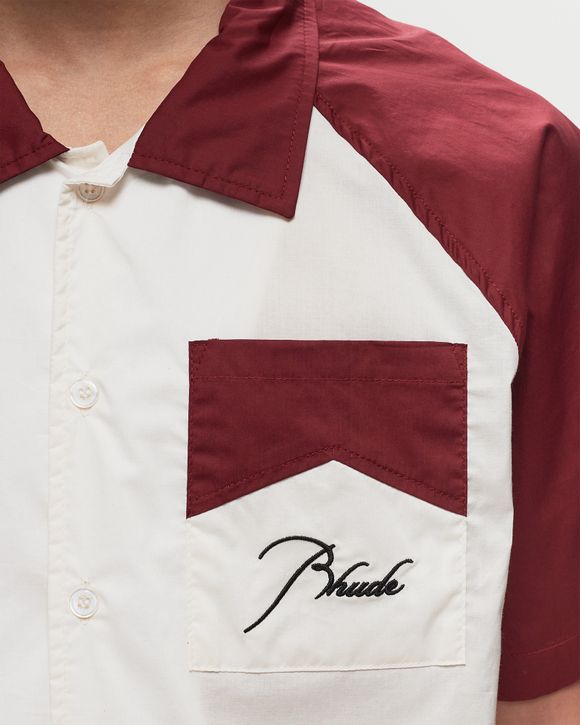 RAGLAN POPLIN BUTTON UP