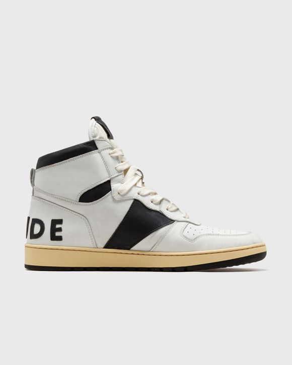 【関税込み】Rhecess Hi Sneakers - Rhude - Leather - White/Gr Rhude RHECESS - HI White | BSTN Store