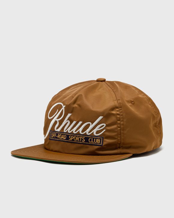 Rhude RHUDE SPORTS CLUB NYLON HAT Brown BSTN Store