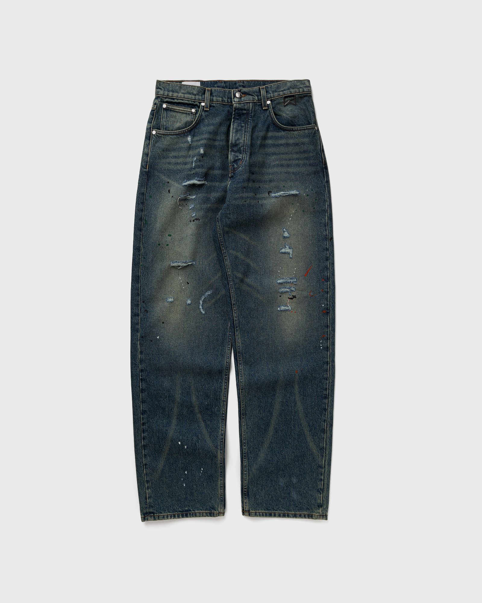 Rhude - wide leg denim men jeans blue in größe:l