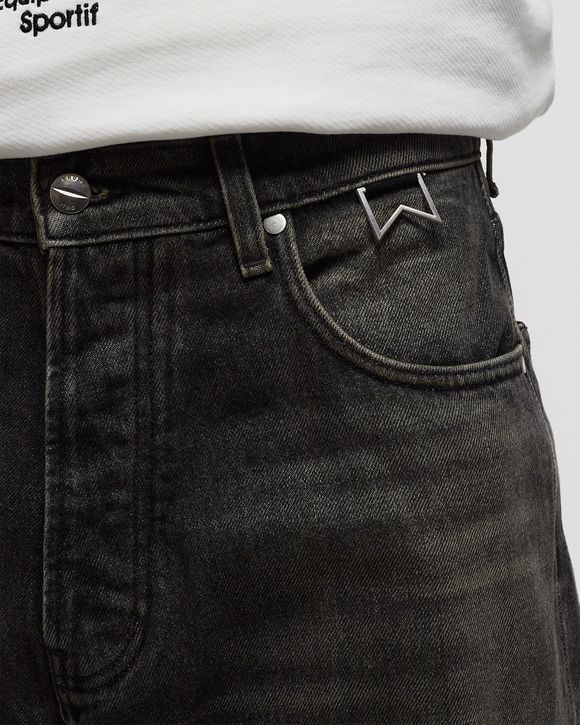 Rhude RHUDE WIDE LEG DENIM Black BLACK