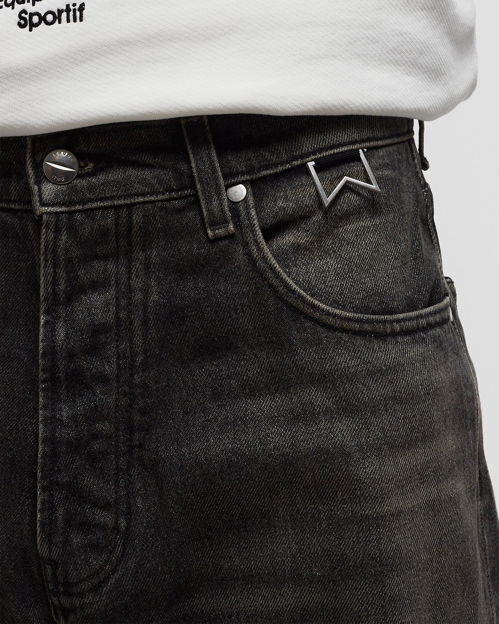 RHUDE WIDE LEG DENIM