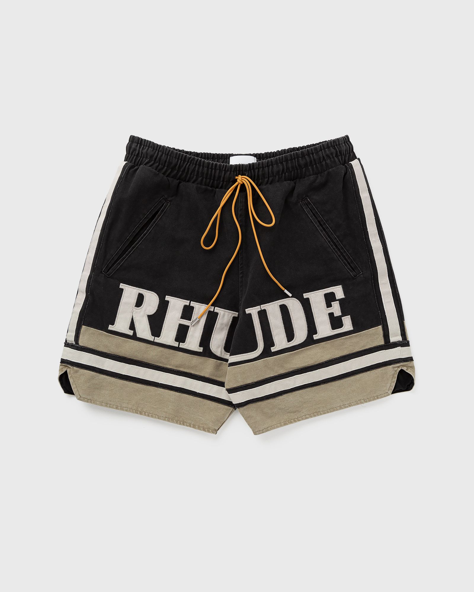 RHUDE EMBROIDERED LOGO SHORT