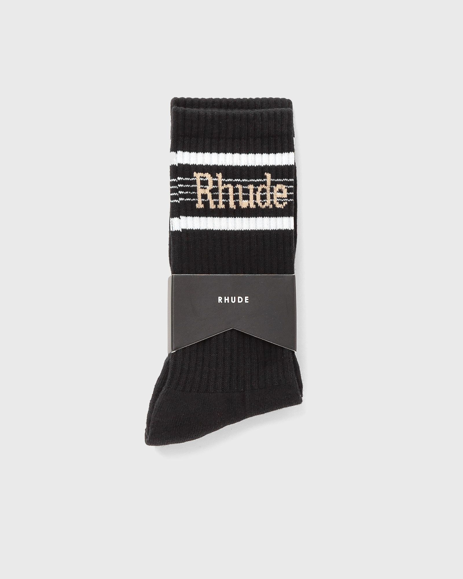 LOGO STRIPE SPORT SOCK