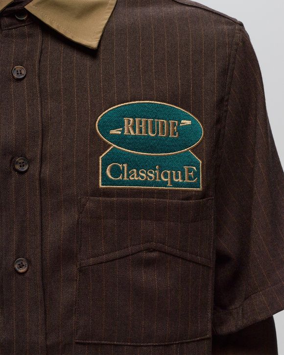 TWILL STRIPE MECHANIC SHIRT