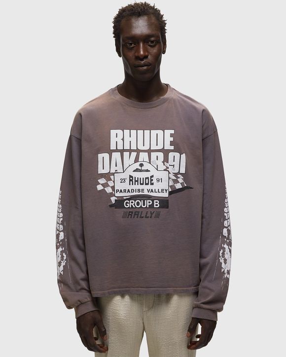トップス RHUDE DAKAR 91 L/S Tee M トップス RHUDE DAKAR 91 L/S Tee M RHUDE Dakar 91 long-sleeve