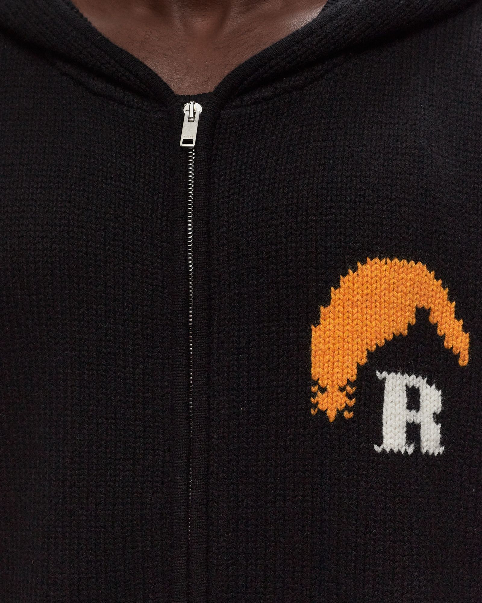 MOONLIGHT KNIT ZIP-UP HOODIE