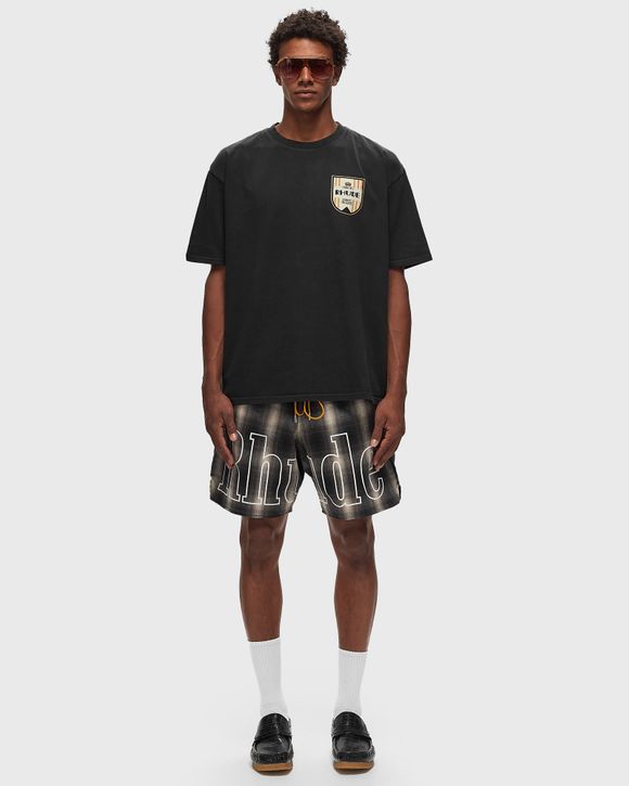PLAID LOGO SHORT