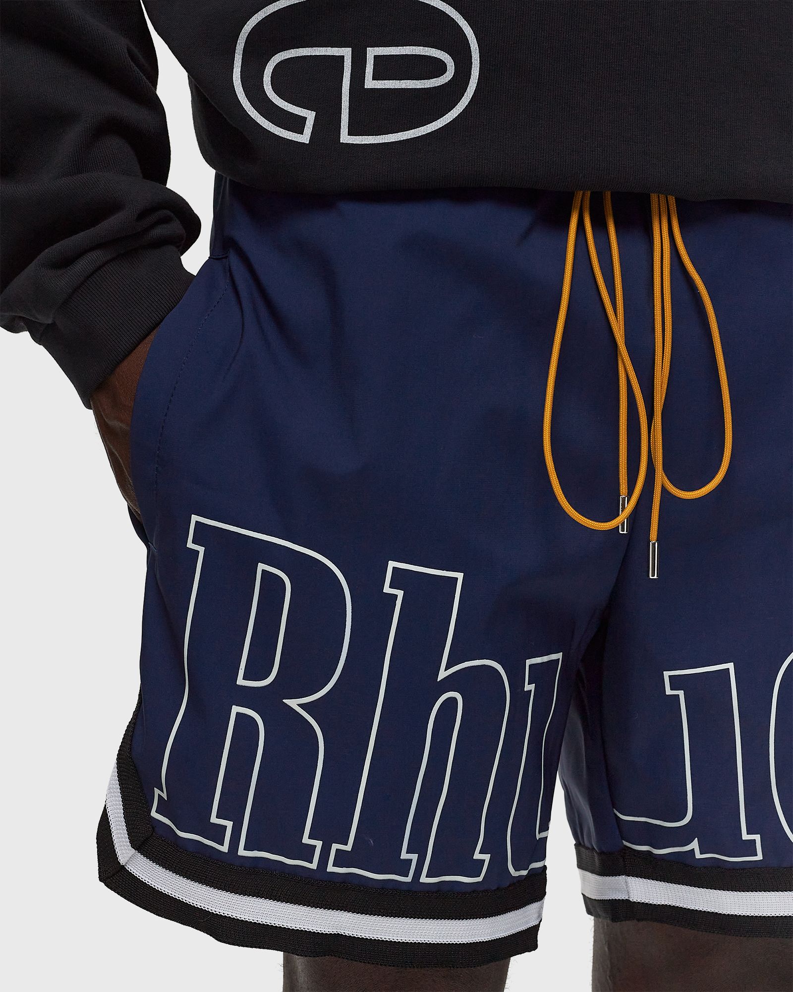 BASKETBALL LOGO SWIM SHORT