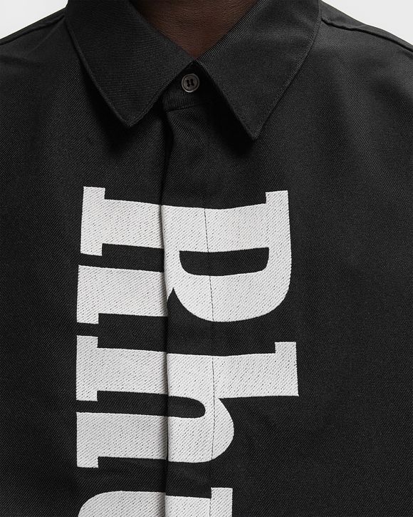 CENTER LOGO BUTTON UP SHIRT