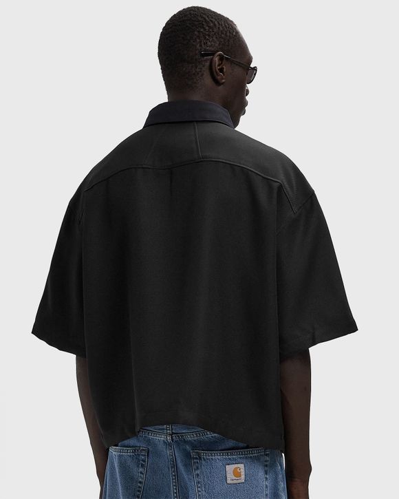 CENTER LOGO BUTTON UP SHIRT