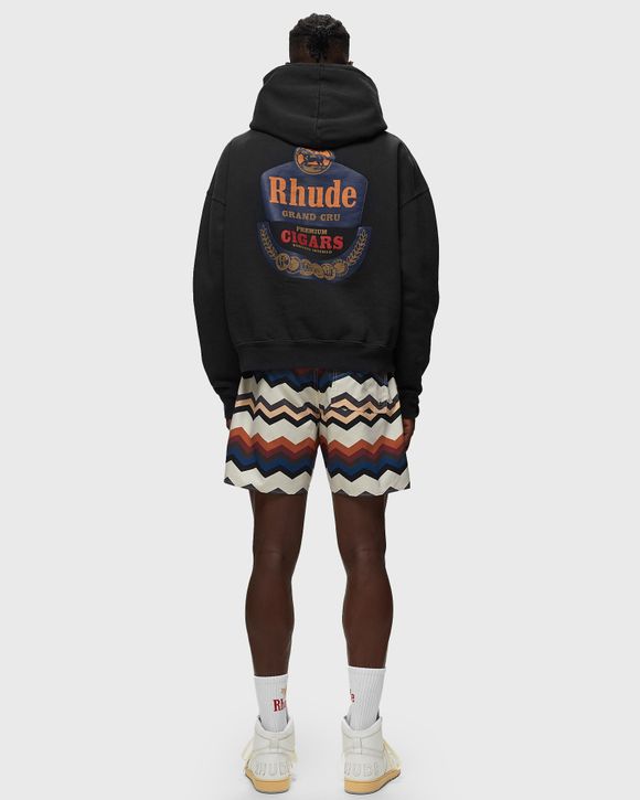 【Rhude】★送料・関税込み★ロゴプリント コットン フーディ Rhude】☆送料・関税込み☆ロゴプリント コットン フーディ