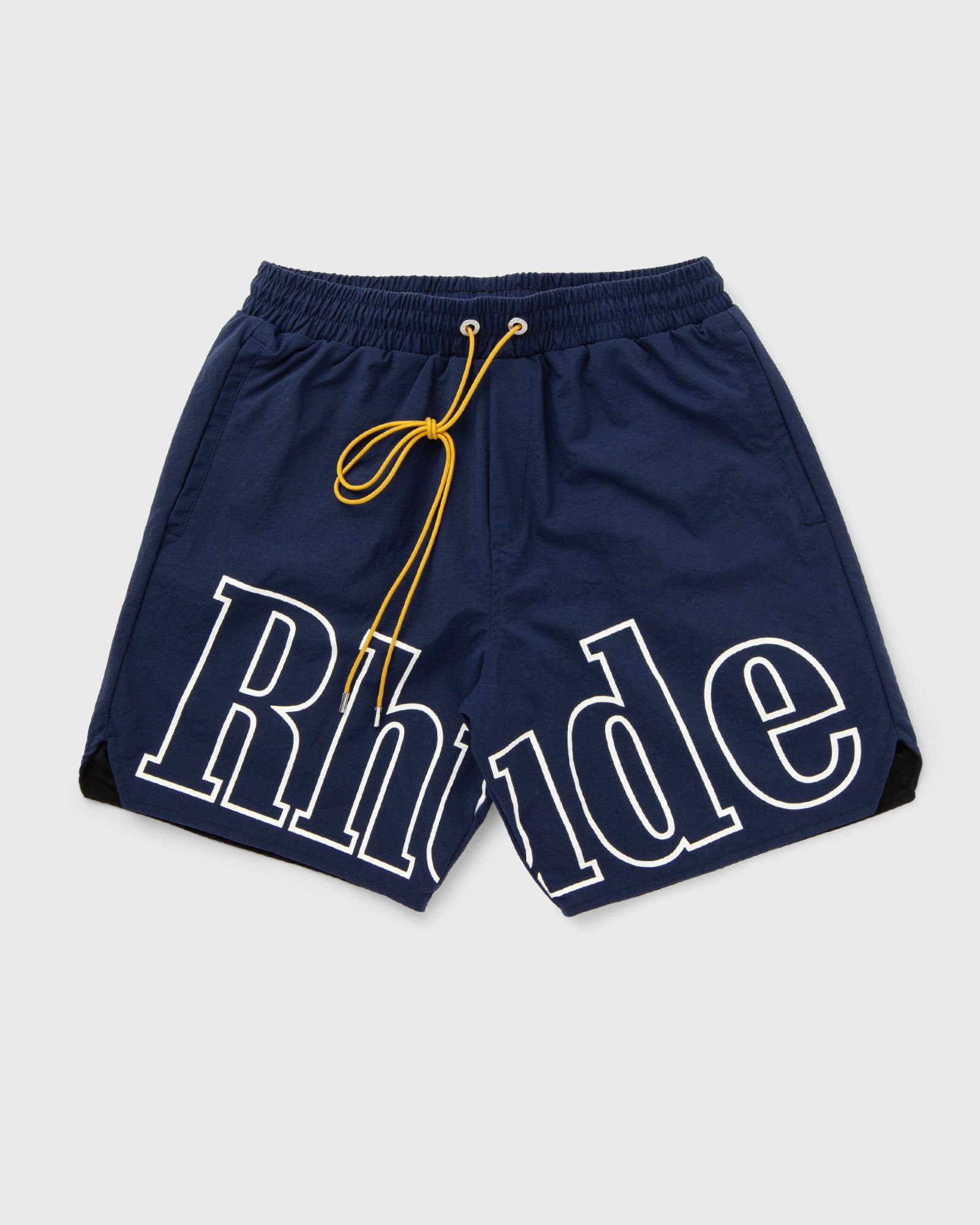 Rhude - logo track-short men sport & team shorts blue in größe:xl