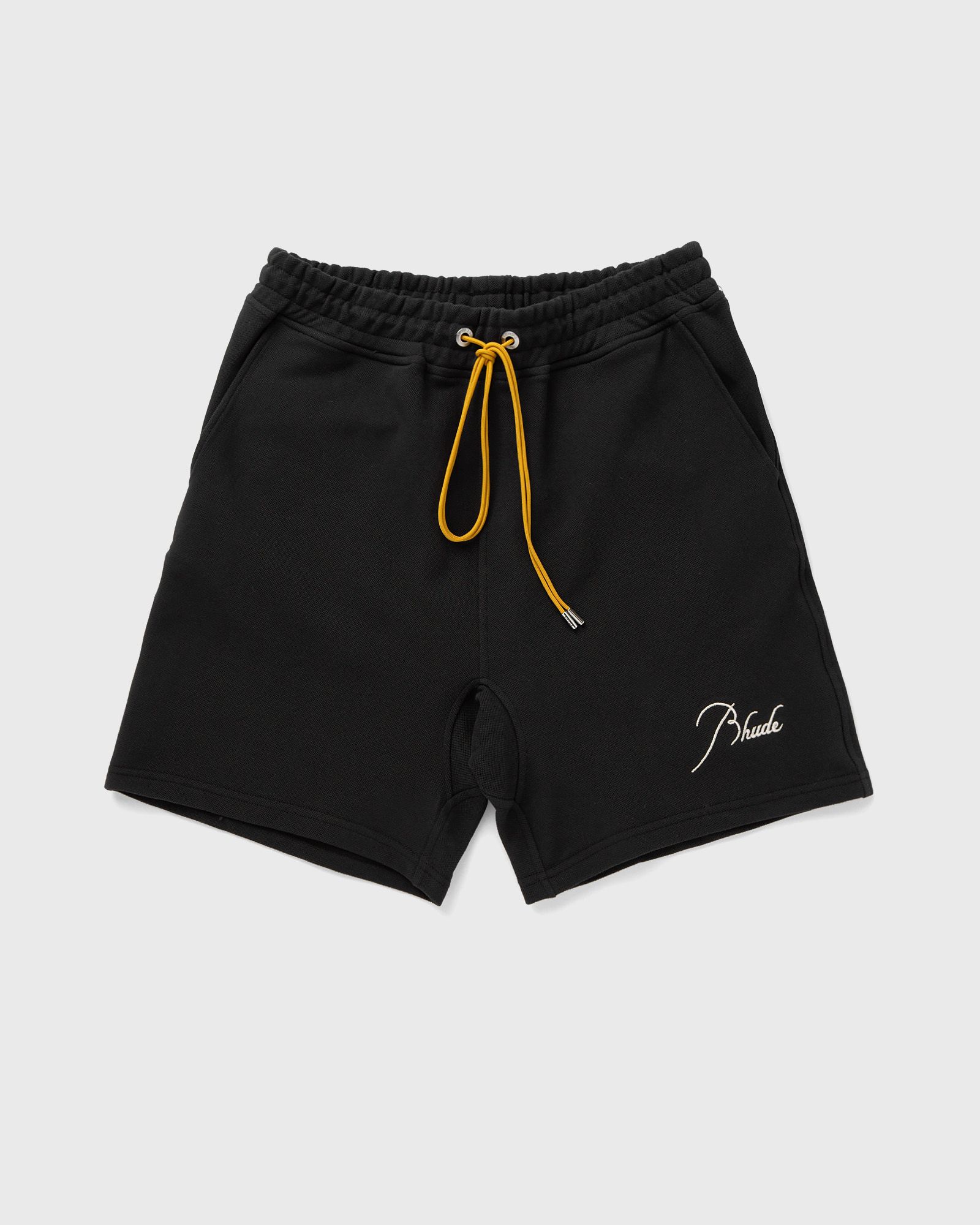 Rhude - pique short men sport & team shorts black in größe:m